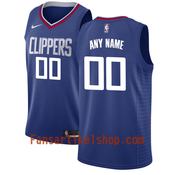 NBA Los Angeles Clippers Trikot Benutzerdefinierte Nike 2017-18 Blau Swingman - Herren NBA Los Angeles Clippers Trikot Benutzerdefinierte Nike 2017-18 Blau Swingman - Herren